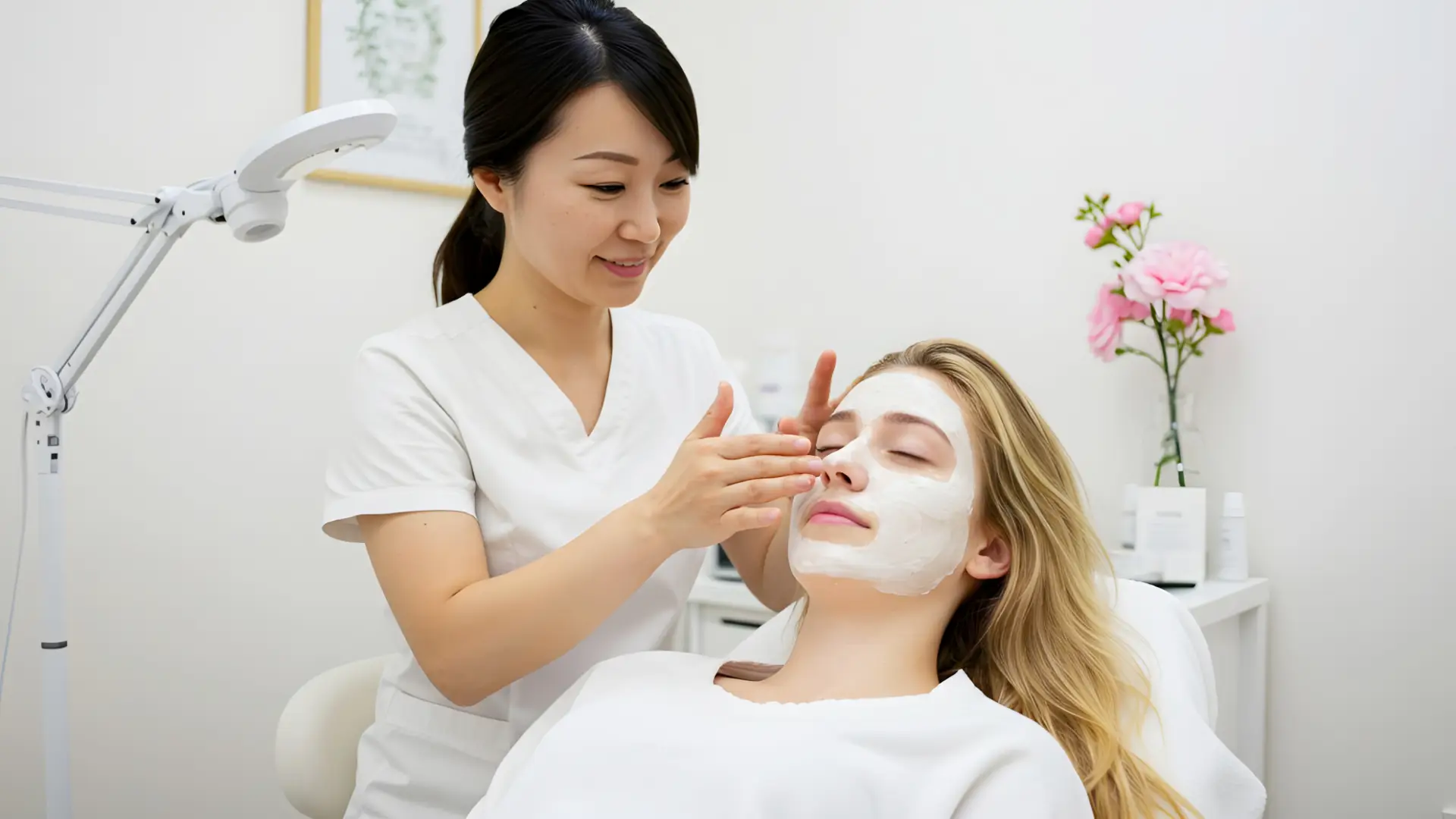 Facial Treatment Skincare Routine Facial Treatment Skincare Routine