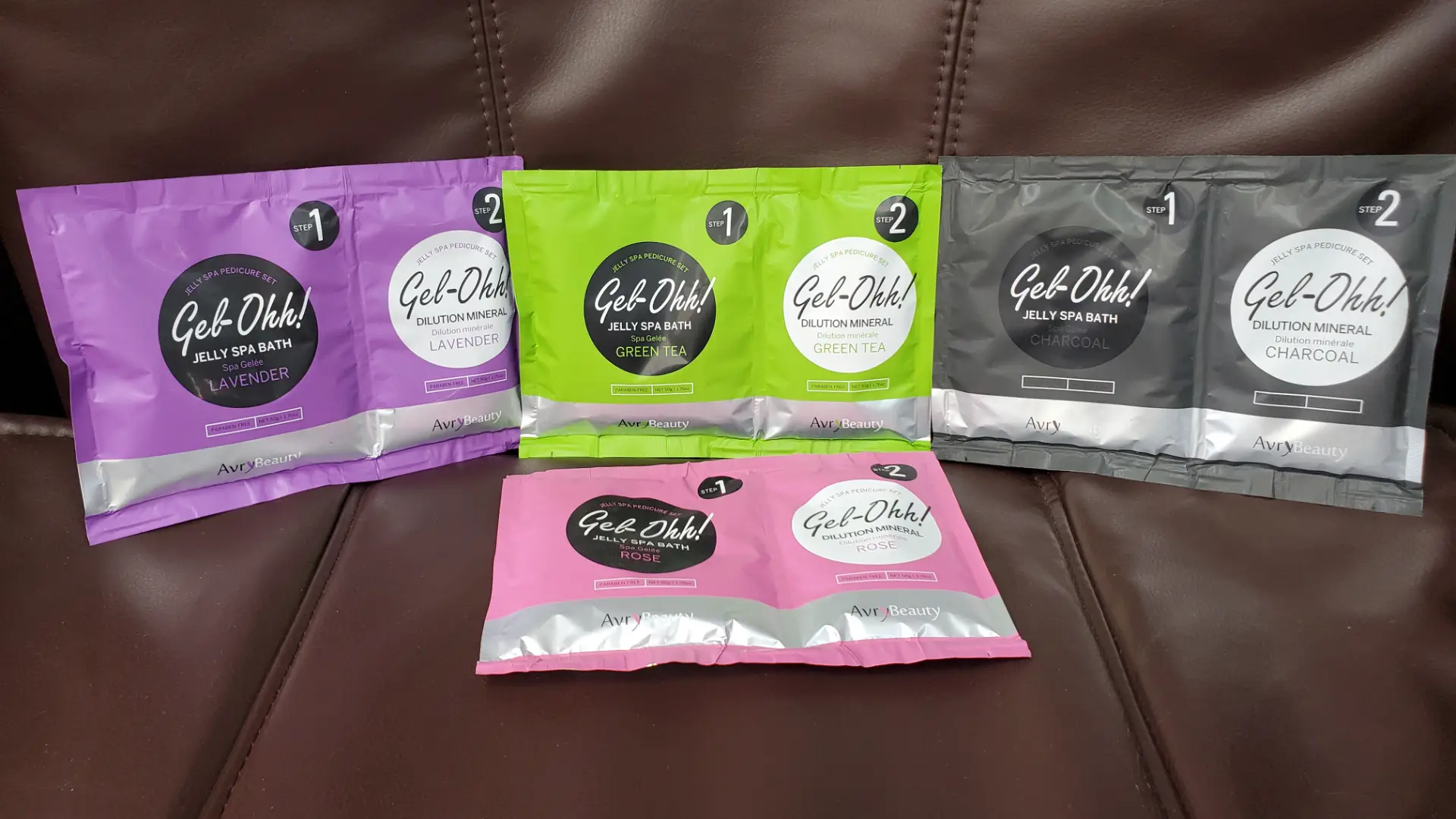 Gel Ohh Jelly Spa Bath Pedicure Kits Gel Ohh Jelly Spa Bath Pedicure Kits