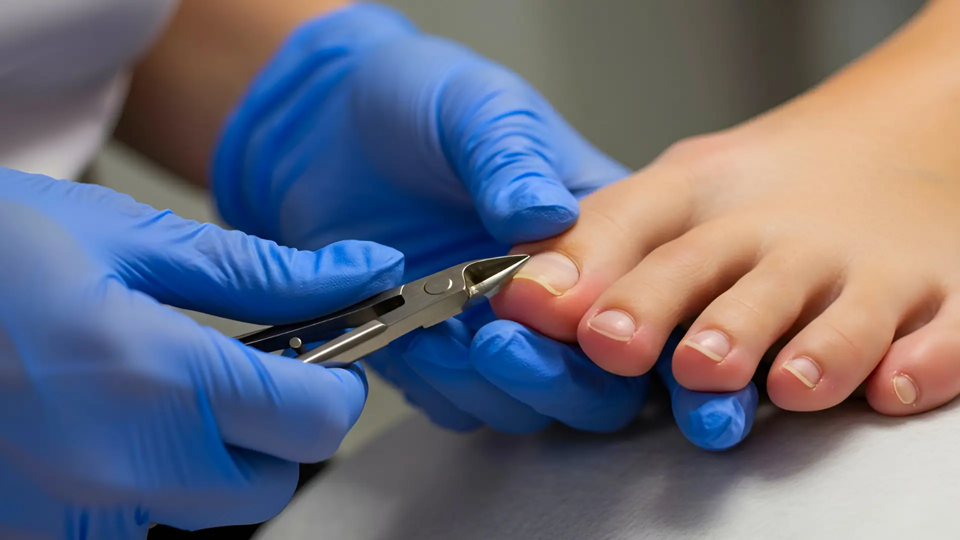 Ingrown Nail Removal With Cuticle Nippers Ingrown Nail Removal With Cuticle Nippers