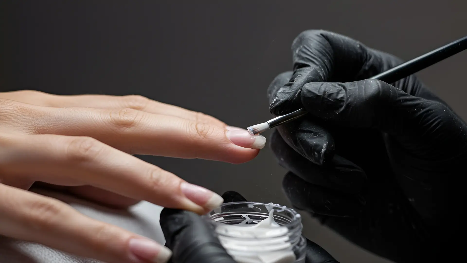 Nail Tech Adding Acrylic Nails Nail Tech Adding Acrylic Nails