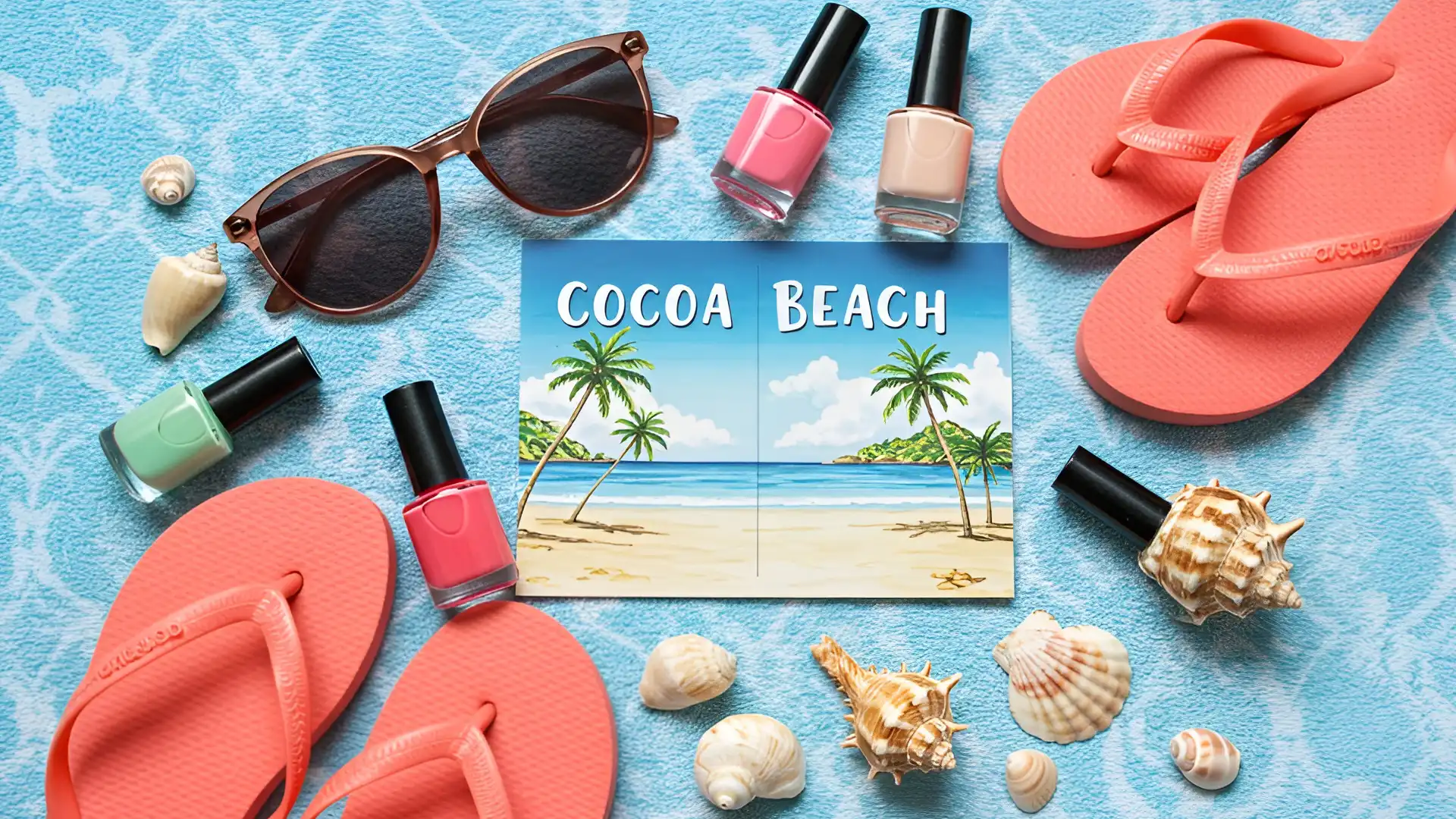 Cocoa Beach Post Card Cocoa Beach Post Card