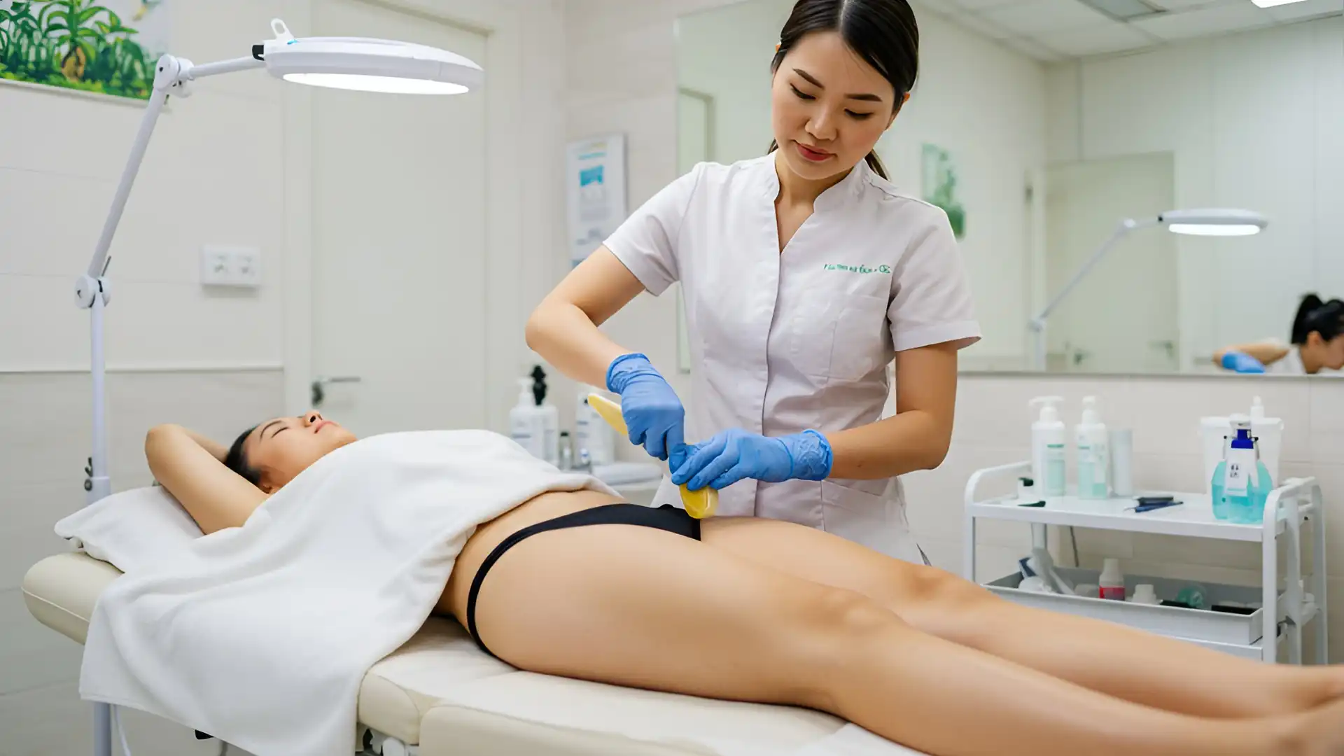 Perparing For A Bikini Waxing Service